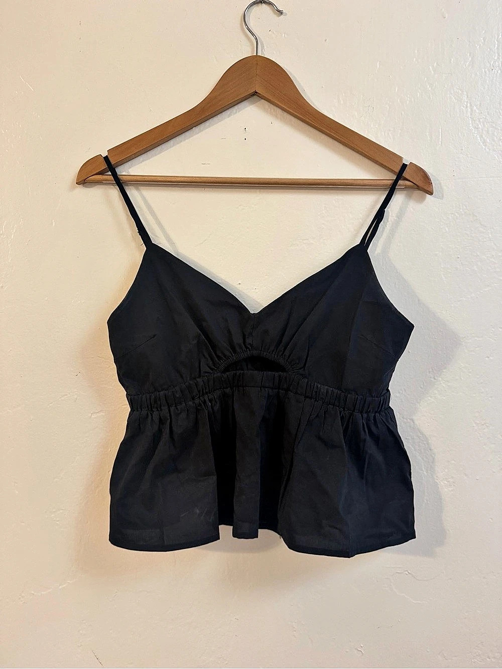 COTTONCANDY Black Camisole Size Medium Like New